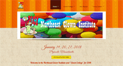 Desktop Screenshot of clowninstitute.com